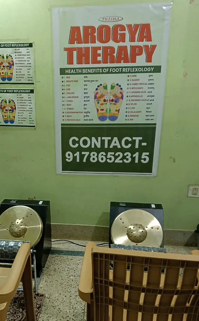 Arogya Therapy foot reflexology wellness room